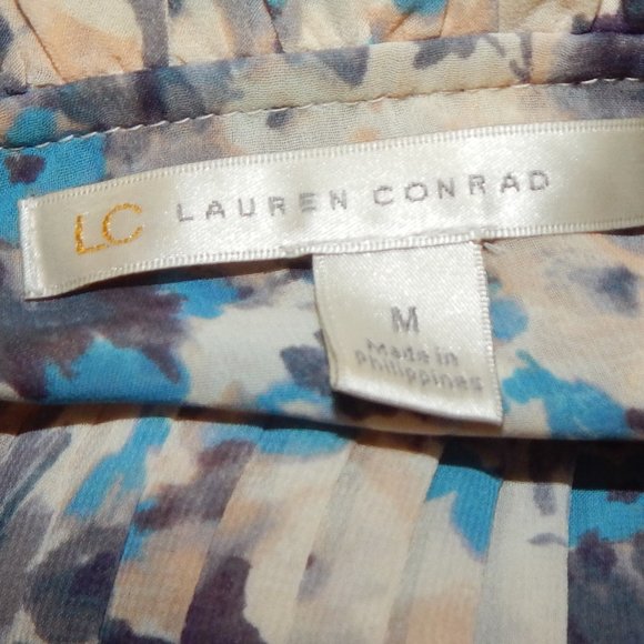 Ladies Lauren Conrad Blouse - Tunic - Top   Size M - Picture 9 of 10